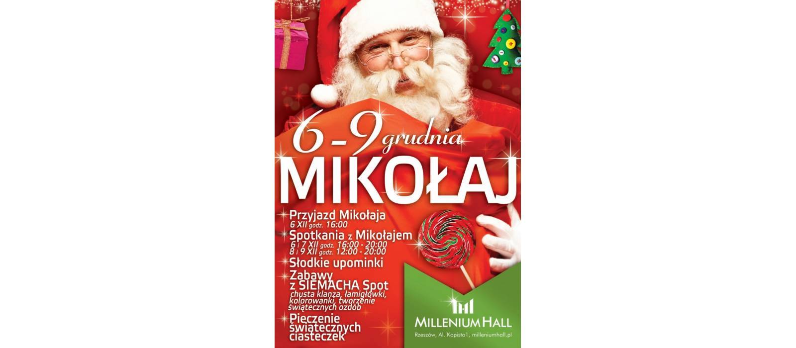 Spotkania z Świętym Mikołajem w Millenium Hall - 1