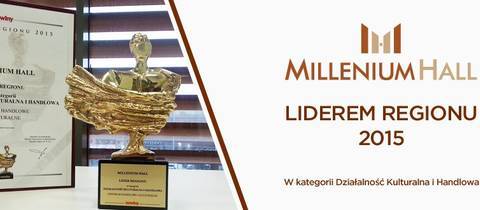 Millenium Hall Liderem Regionu 2015!