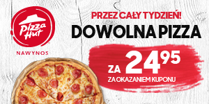 Dowolna pizza za 24,95 - 2 