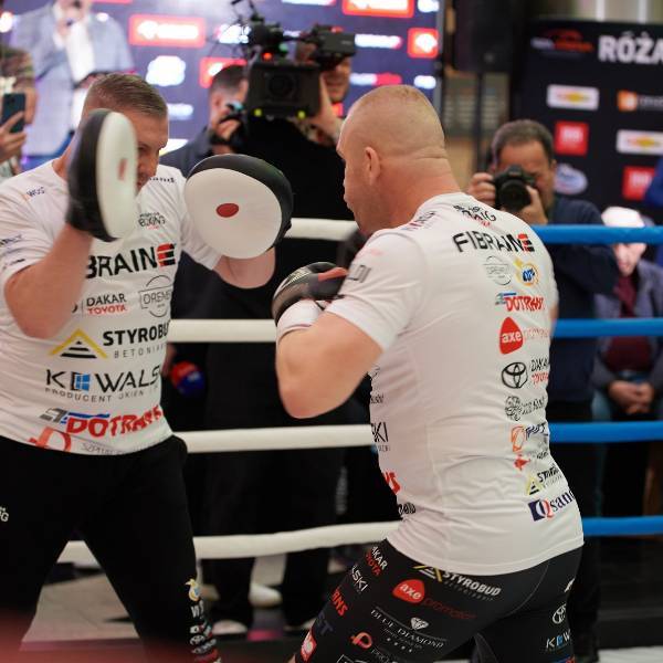 Trening Medialny zadowdników Knockout Boxing Night 27