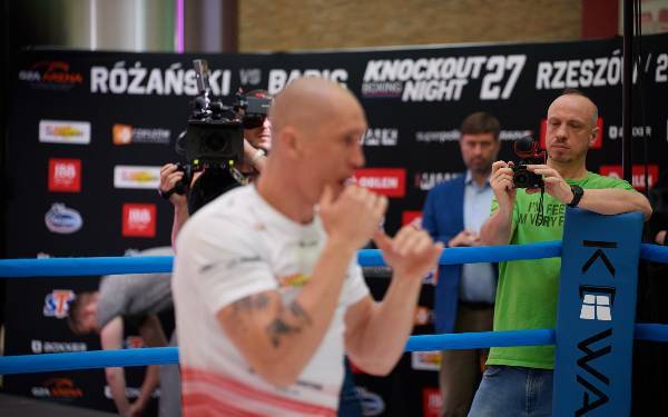 Trening Medialny zadowdników Knockout Boxing Night 27 - 19