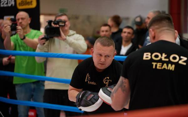 Trening Medialny zadowdników Knockout Boxing Night 27 - 22