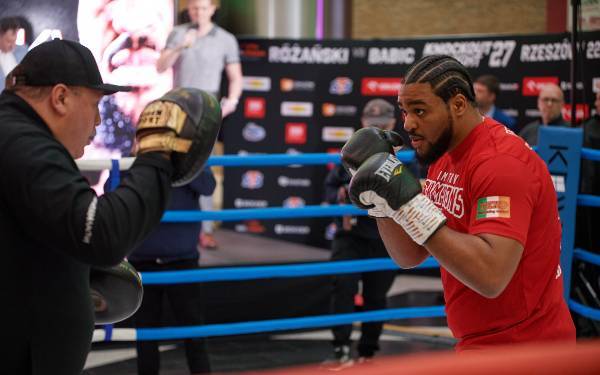 Trening Medialny zadowdników Knockout Boxing Night 27 - 25