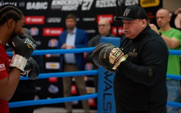 Trening Medialny zadowdników Knockout Boxing Night 27 - 26