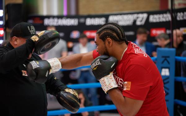 Trening Medialny zadowdników Knockout Boxing Night 27 - 31