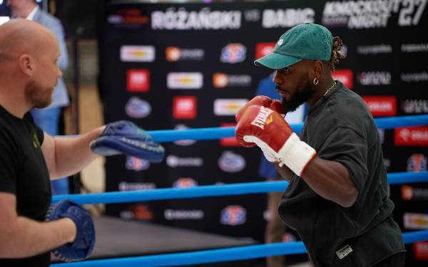 Trening Medialny zadowdników Knockout Boxing Night 27 - 35