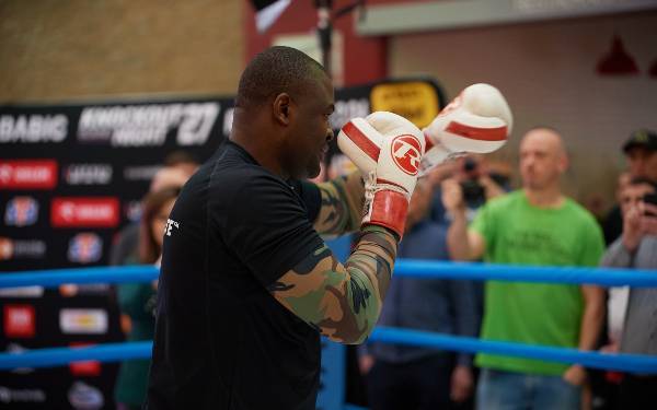 Trening Medialny zadowdników Knockout Boxing Night 27 - 39