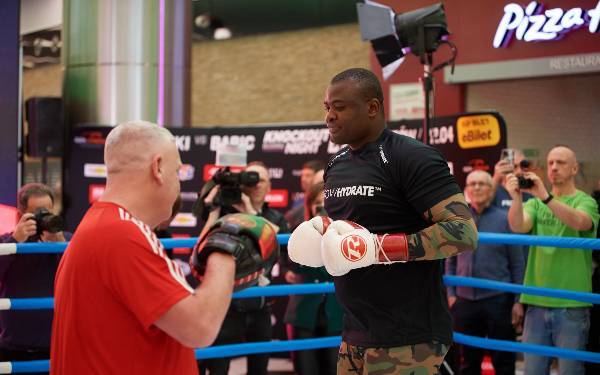 Trening Medialny zadowdników Knockout Boxing Night 27 - 40