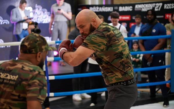 Trening Medialny zadowdników Knockout Boxing Night 27 - 54