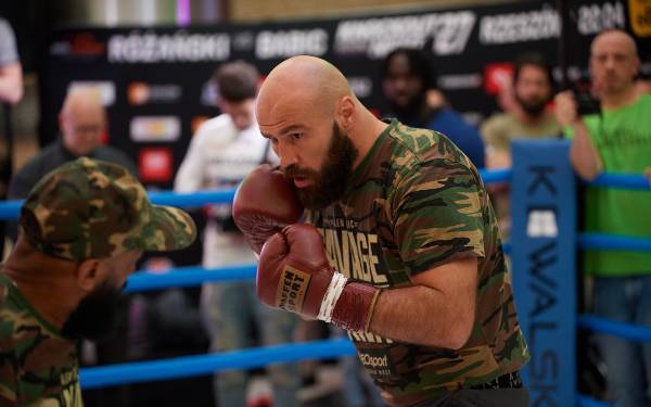 Trening Medialny zadowdników Knockout Boxing Night 27 - 55