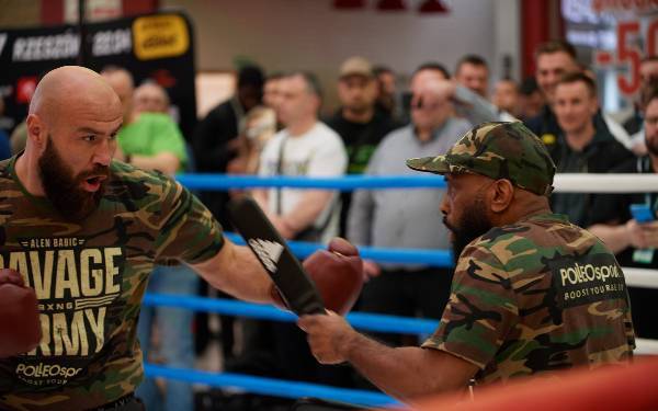 Trening Medialny zadowdników Knockout Boxing Night 27 - 57