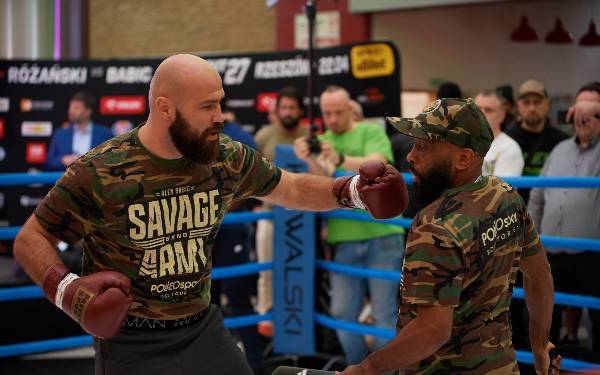 Trening Medialny zadowdników Knockout Boxing Night 27 - 58