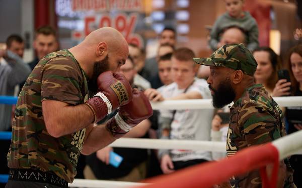 Trening Medialny zadowdników Knockout Boxing Night 27 - 59