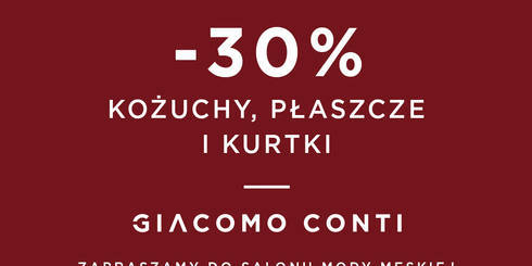 Oferta promocyjna w Giacomo Conti