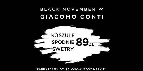 BLACK NOVEMBER W GIACOMO CONTI