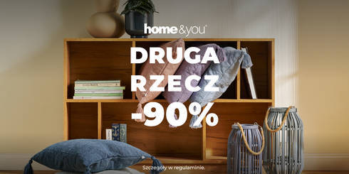 DRUGA RZECZ -90% w salonach home&you