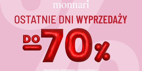 Ostatnie dni wyprzedaży w Monnari