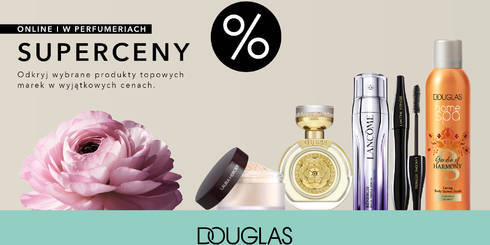 SUPERCENY W PERFUMERIACH DOUGLAS