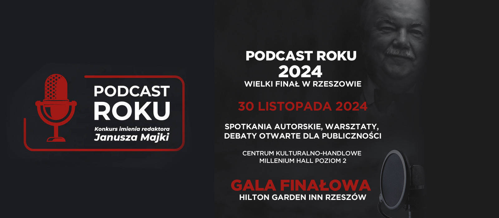  Podcast Roku 2024 im. redaktora Janusza Majki - 1