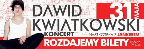 Dawid Kwiatkowski - koncert. Rozdajemy bilety! 