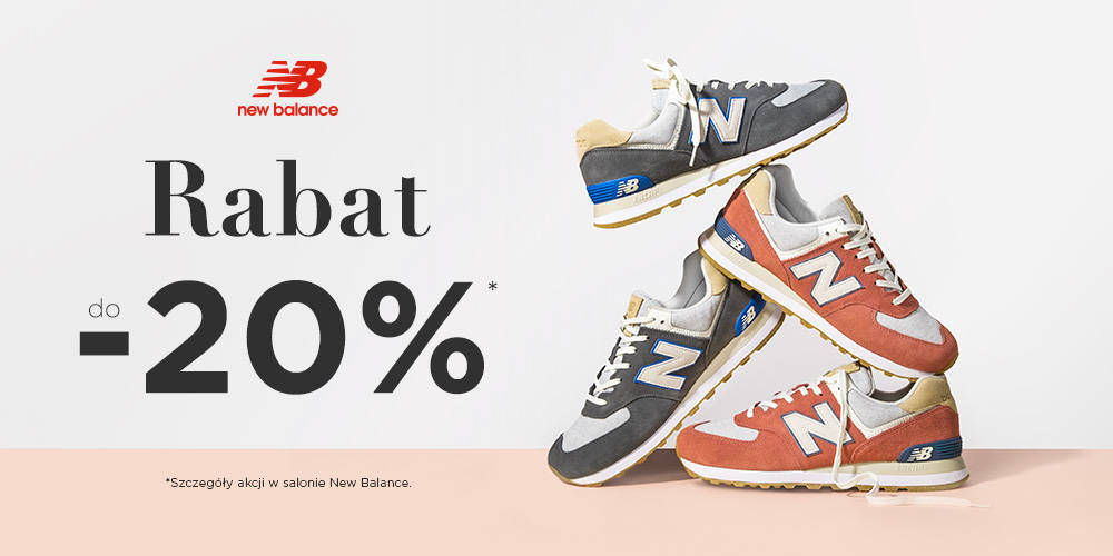 Rabat do -20% w New Balance - 1