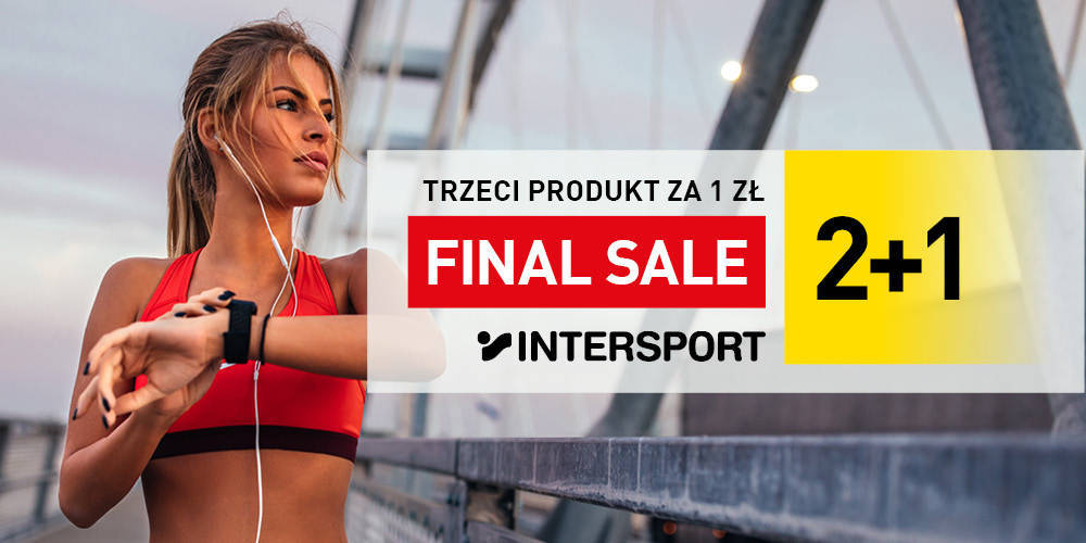 2+1 FINAL SALE w Intersport - 1