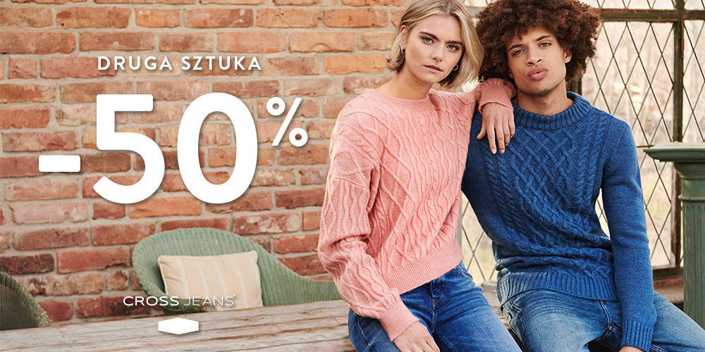 Druga sztuka -50% w Cross Jeans - 1