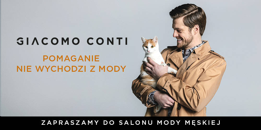 GIACOMO CONTI - Pomaganie nie wychodzi z mody - 1