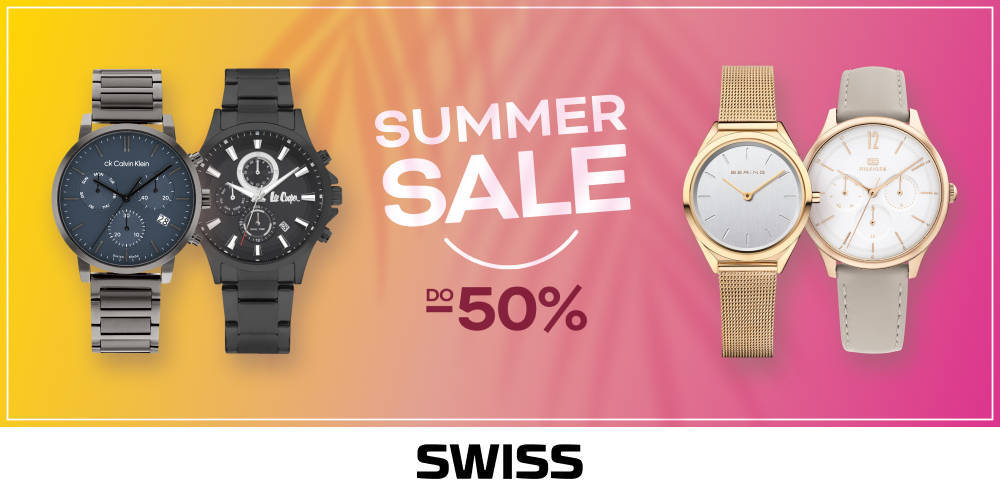 Summer Sale do -50% Swiss - 1