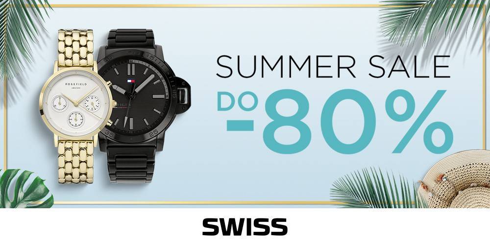 Summer SALE w butiku Swiss - 1