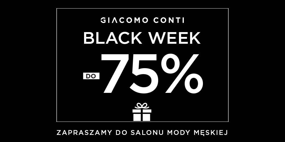 BLACK WEEK aż do -75% w GIACOMO CONTI - 1