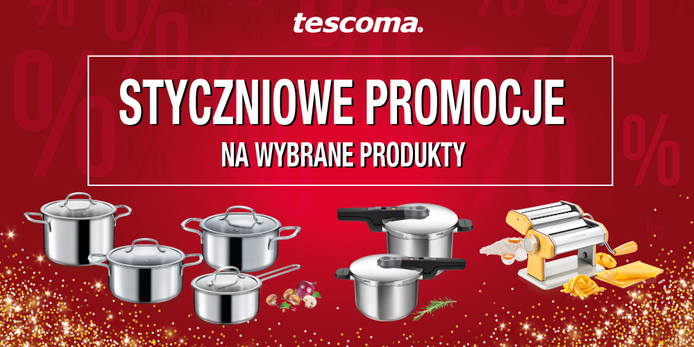 Styczniowe promocje w sklepach TESCOMA - 1