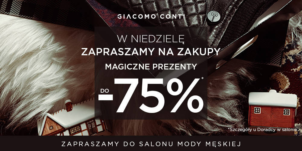 Magiczne prezenty do -75% taniej w Giacomo Conti - 1