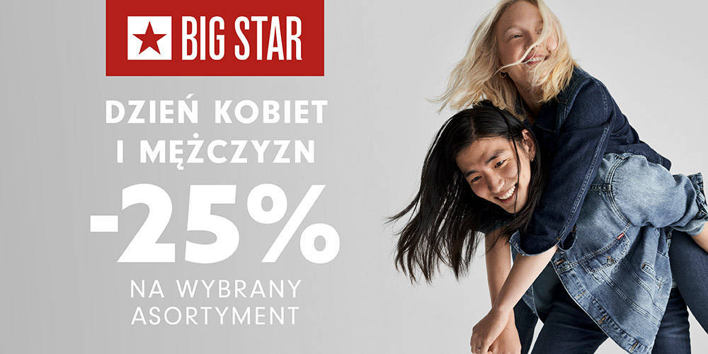 BIG STAR wybrany asortyment kupisz z 25% rabatem  - 1