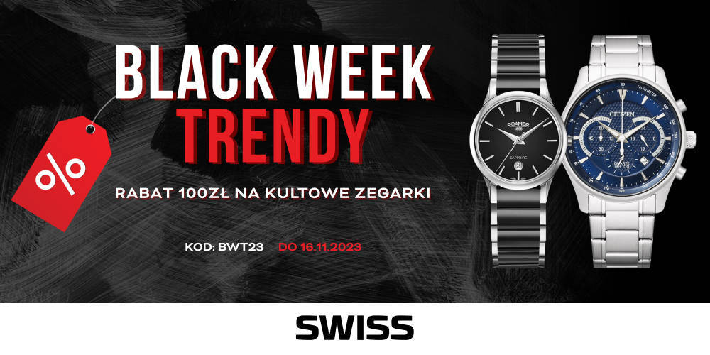 BLACK WEEK w butikach SWISS - 1