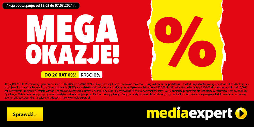 Mega okazje w Media Expert - 1