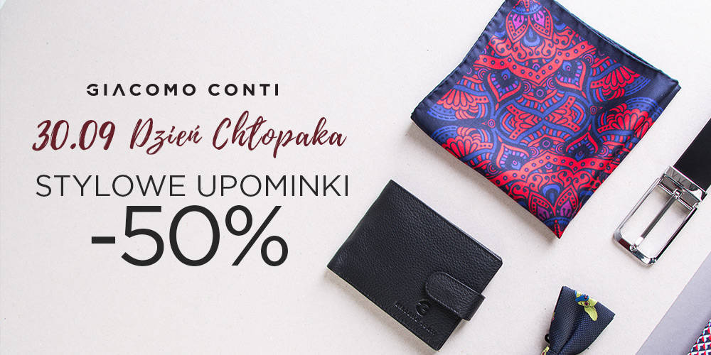 Stylowe upominki -50% w Giacomo Conti - 1