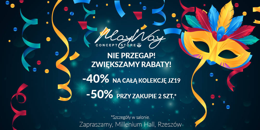 Zwiększamy rabaty w May Way Concept Store - 1