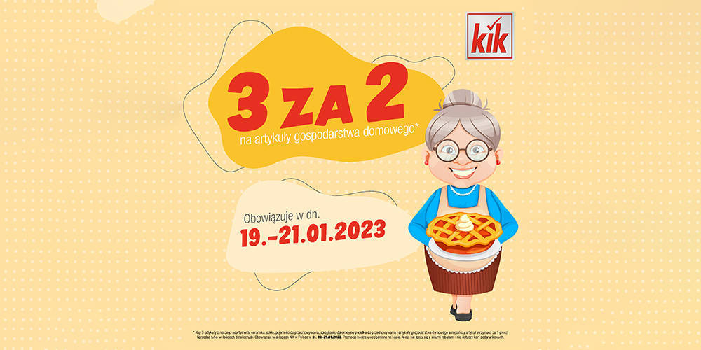 Promocja 3 za 2 KIK - 1