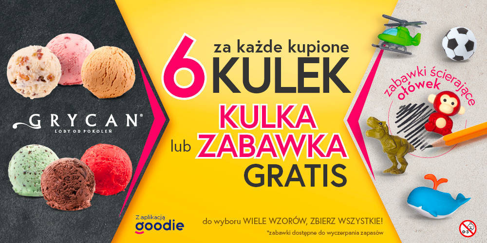 GRYCAN - kulka lub zabawka gratis - 1