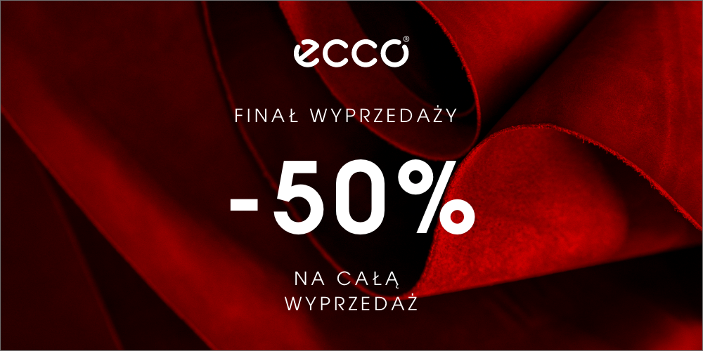 FINAŁ WYPRZEDAŻY W ECCO - TERAZ 50% TANIEJ! - 1