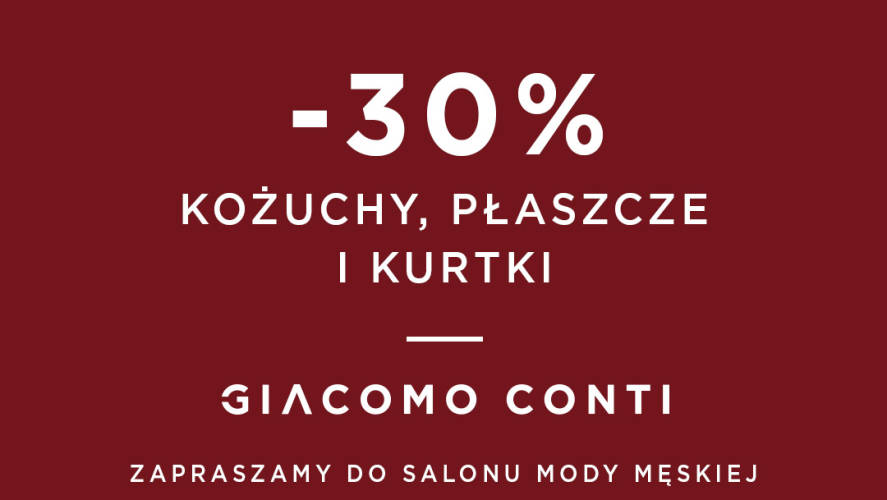 Oferta promocyjna w Giacomo Conti - 1