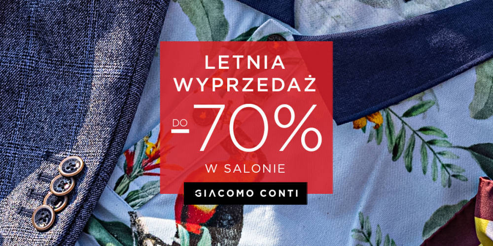 Letnie wyprzedaże do -70% w Giacomo Conti - 1