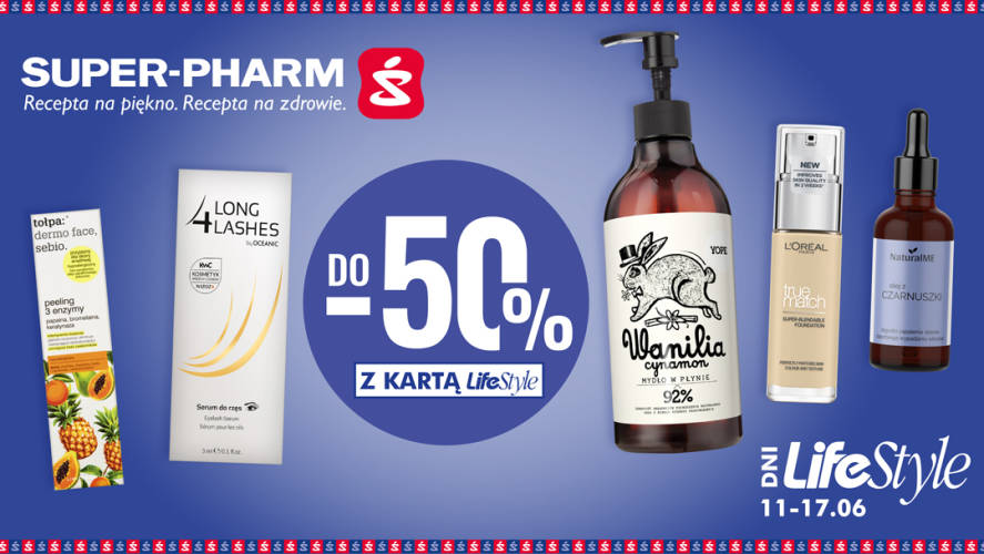 Dni Life Style w drogeriach Super-Pharm! Rabaty do -50% - 1