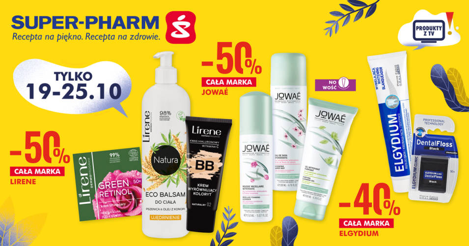 Super-Pharm rabaty na całe marki do -50%  - 1