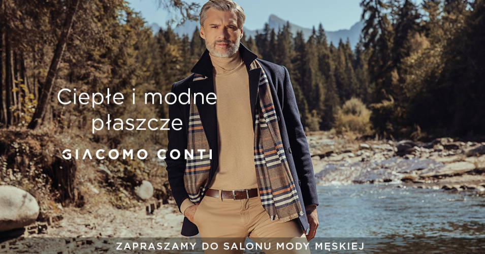 Ciepłe i modne płaszcze od Giacomo Conti - 1