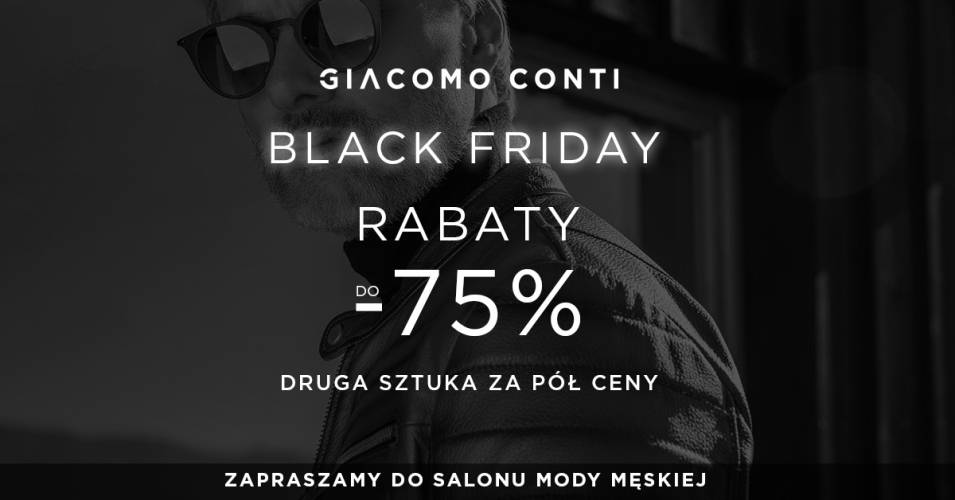 Black Friday w Giacomo Conti - 1