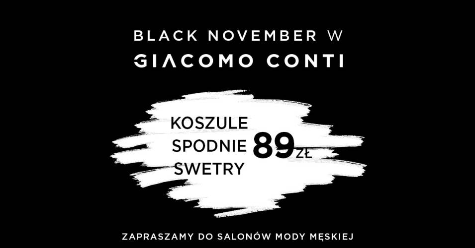 BLACK NOVEMBER W GIACOMO CONTI - 1