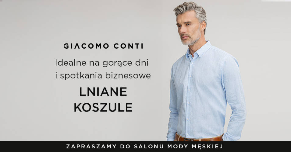 Lniane koszule Giacomo Conti - 1