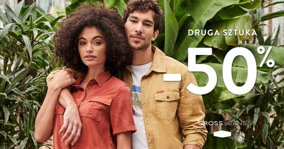 Druga tańsza sztuka 50% taniej w Cross Jeans - 1